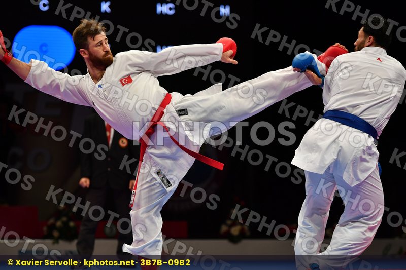 Egypt Elasfar Ahmed Erkan Enes Male kumite 84+ kg Turkey