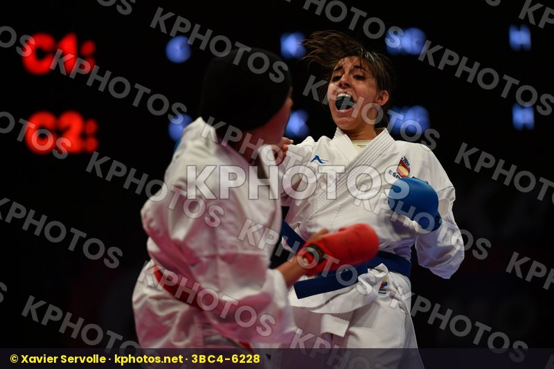 Espinosa Maria Female kumite -61 kg Morocco Sadini Btissam Spain