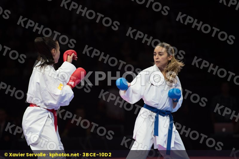 -55 Kg Cardin Sara Female final italy kumite Terliuga Anzhelika