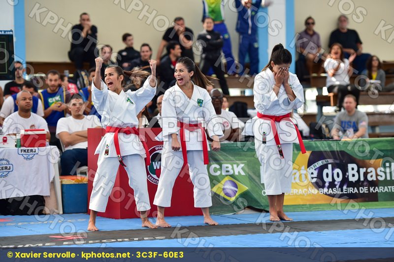 Brasil Female final kata Shureido team