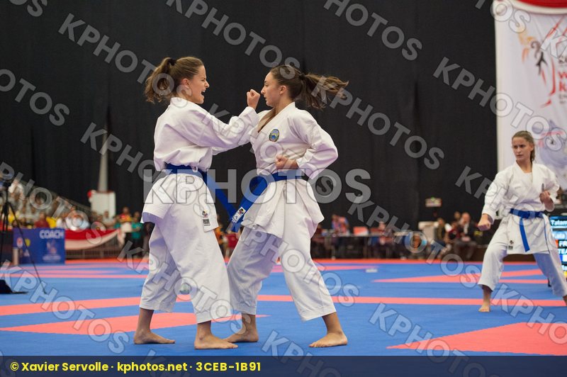 Arawaza cadet female Fyr Of Macedonia Junior Kata team