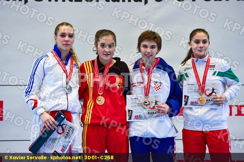 -54kg Bulgaria cadet croatia Czagany Dora female finals france F