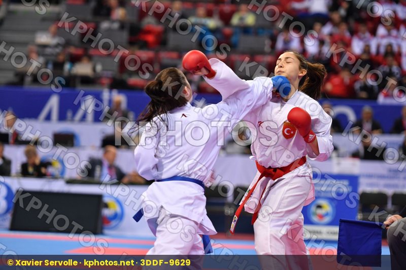 Junior kumite female -48 kg Slovakia Turkey Veisova Dominika Yem