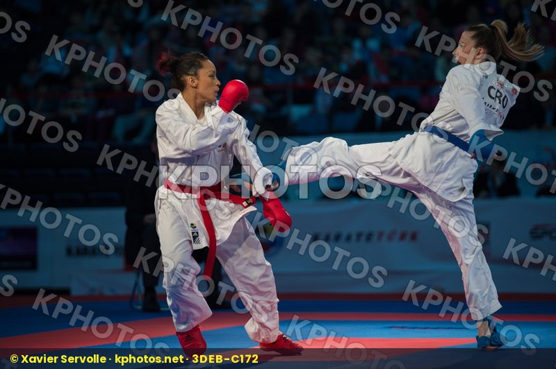 -61 kg Croatia finals France Ignace Lucie kumite Lenard Ana