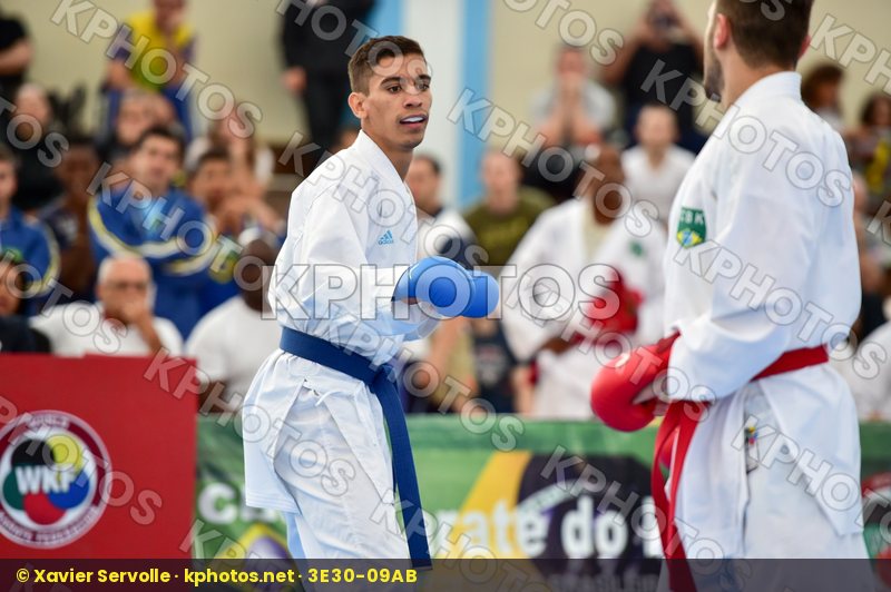 Brasil final kumite Male team Venezuela
