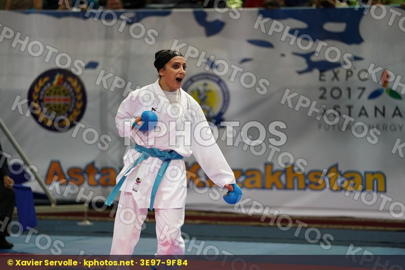 Chinese Taipei Female team kumite Iran  islamic republic of