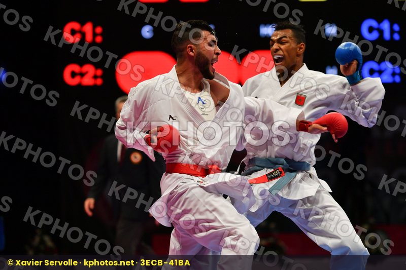 Hammi Ahmed Male kumite -75 kg Messaoudi Reda Morocco
