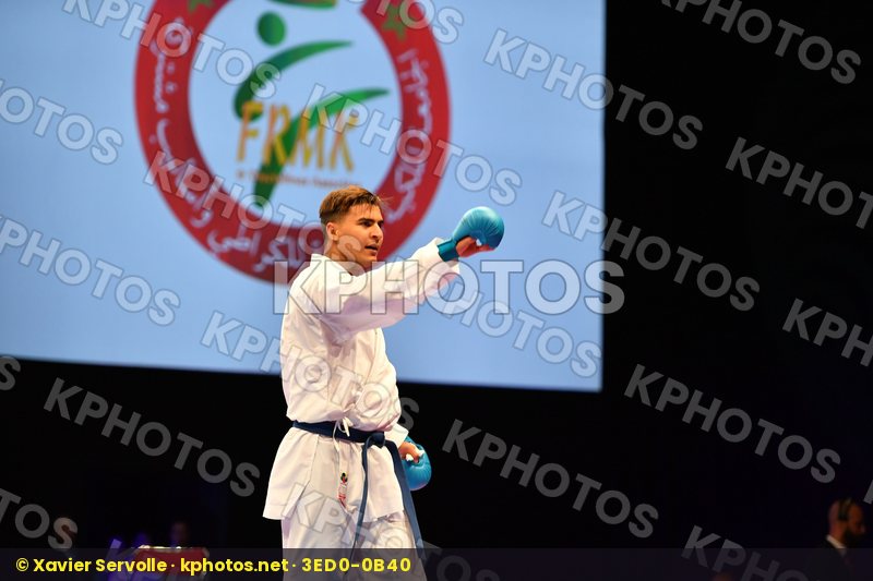 Diop Ablaye France Male kumite 84+ kg Morocco Ouchen Achraf