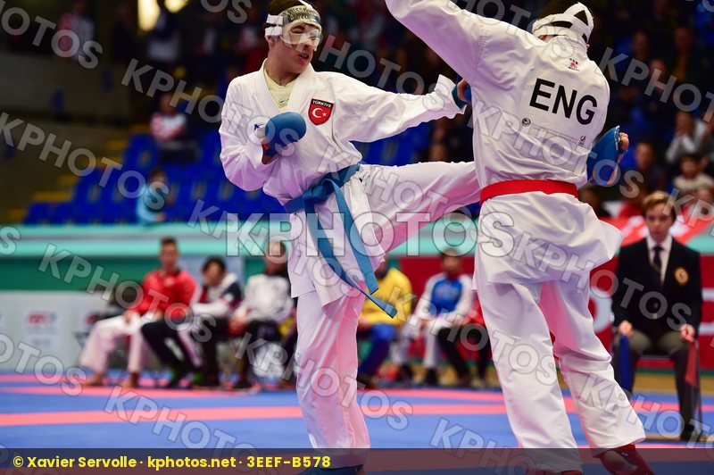 -63kg Arawaza cadet England finals Gok Samed kumite male shureid