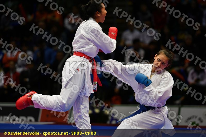 Coky Cokorda Istri Female kumite -55 kg Indonesia Kazakhstan Muk