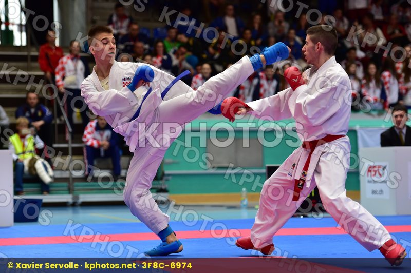 -60kg Arawaza Berak Boran croatia Dzakovic Milos kumite Serbia U