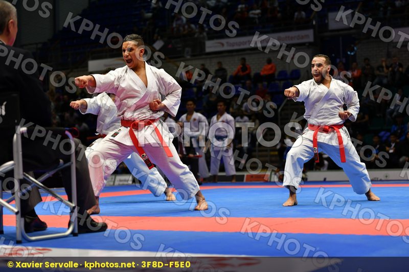 Goju Shiho Sho Male Team Kata Morocco