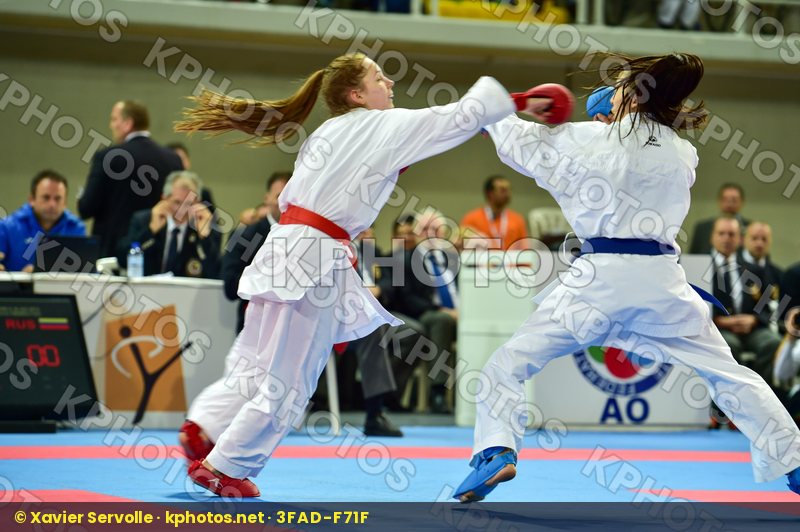 -53 Kg Female Junior Kumite Lazareva Elizaveta Russian Federatio