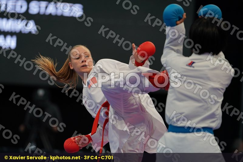 Brown Jenna Female kumite -55 kg Ishiai Fumika Japan United stat