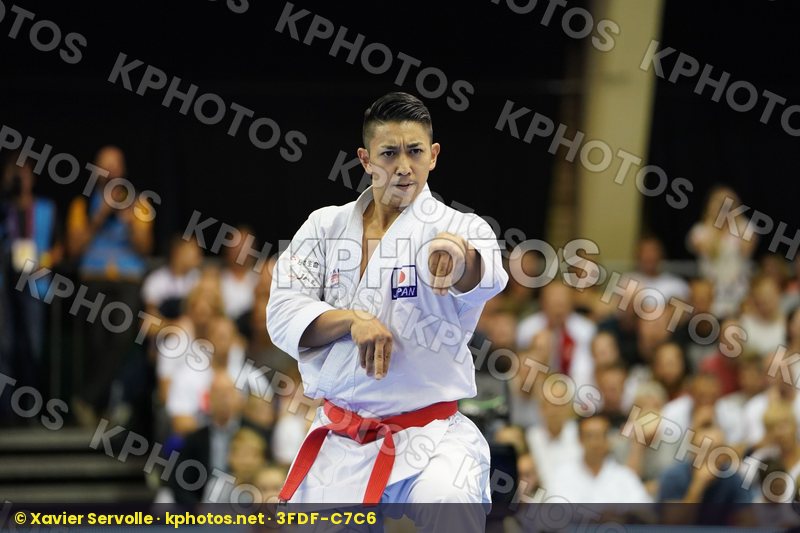 Gold match Japan Kiyuna Ryo Male Kata