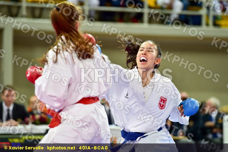 -53 Kg Female Junior Kumite Lazareva Elizaveta Russian Federatio