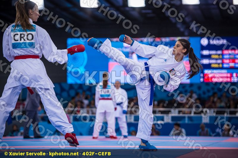 +68 kg Azerbaijan Croatia day2 kumite Martinovic Masa qualificat