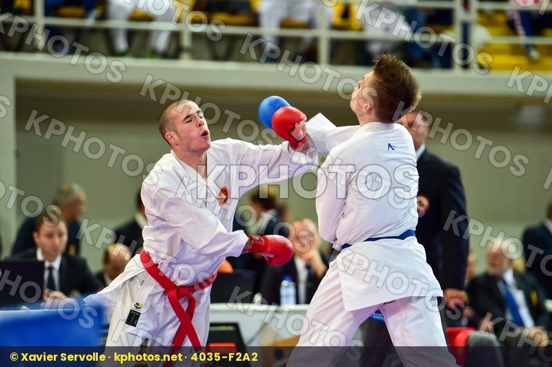 -68 Kg Erdos Martin Hodzic Mario Hungary Junior Kumite Kwon Male