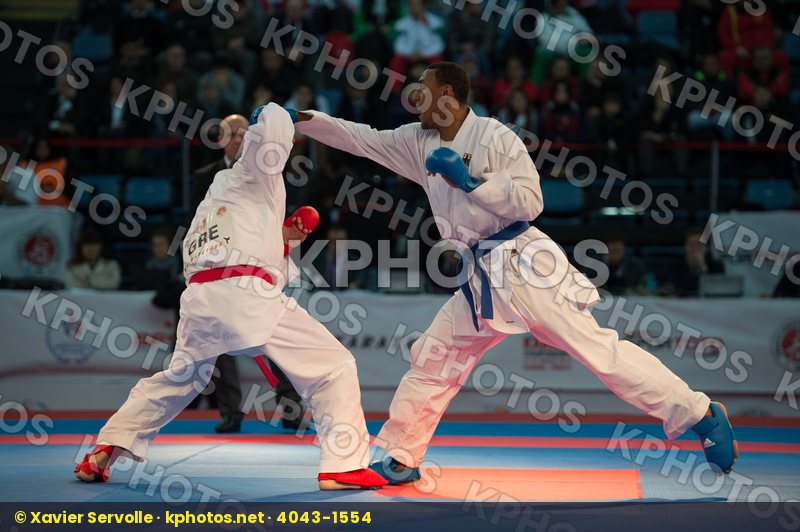 +84 kg bronze match Germany Greece Horne Jonathan kumite male Ma