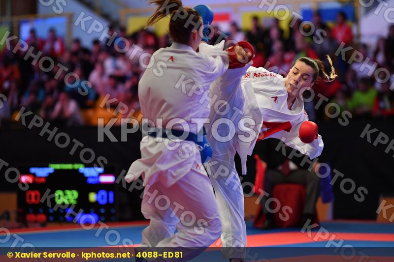 Austria Female kumite -50 kg < LRBarcodes Ozcelik Serap Plank Be