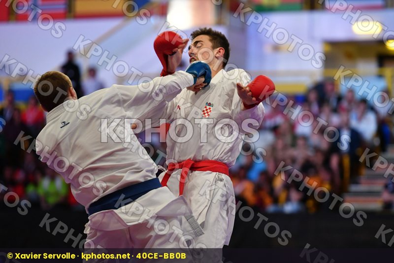 Croatia Granovesov Ilya Kvesic Ivan Male kumite -84 kg Russian f