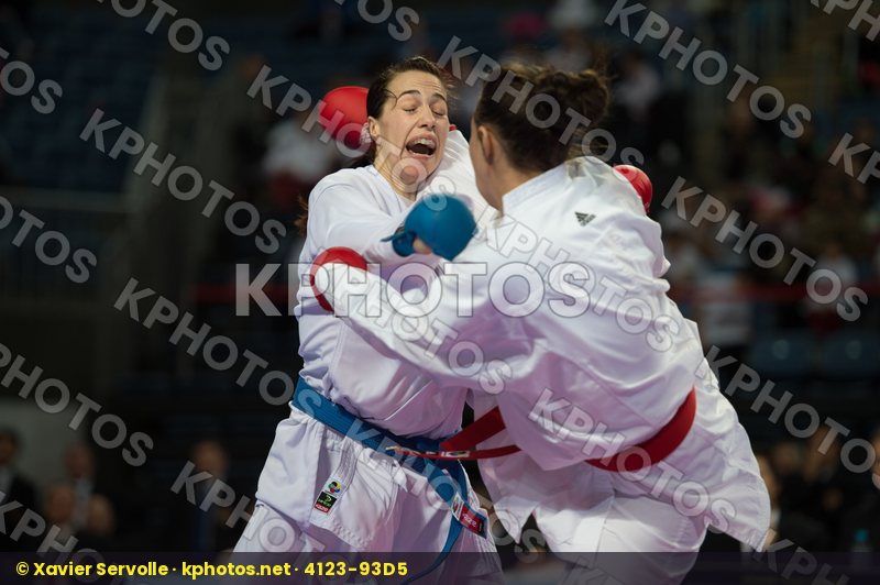 female kumite Montenegro Russian Federation team top
