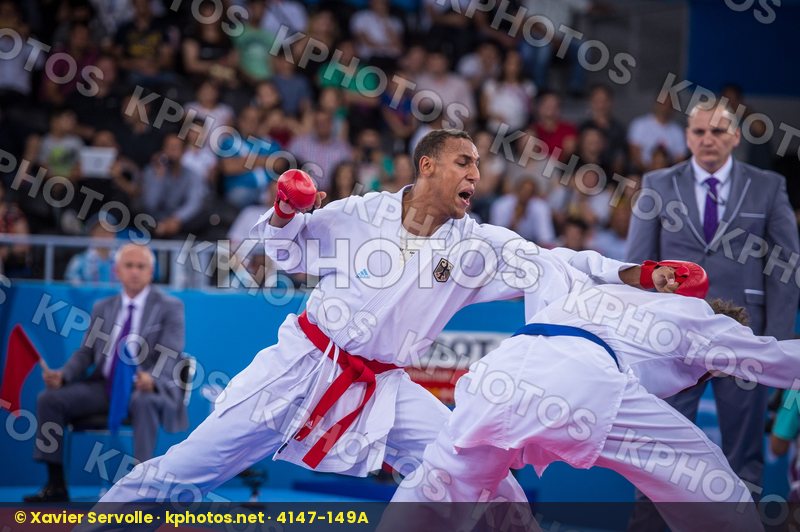 +84 kg Erkan Enes finals Germany Horne Jonathan kumite Turkey