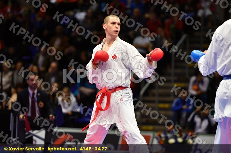 Canada Gaysinsky Daniel Germany Horne Jonathan Male kumite 84+ k