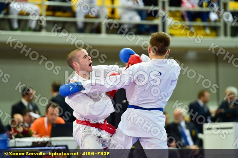 -68 Kg Erdos Martin Hodzic Mario Hungary Junior Kumite Kwon Male
