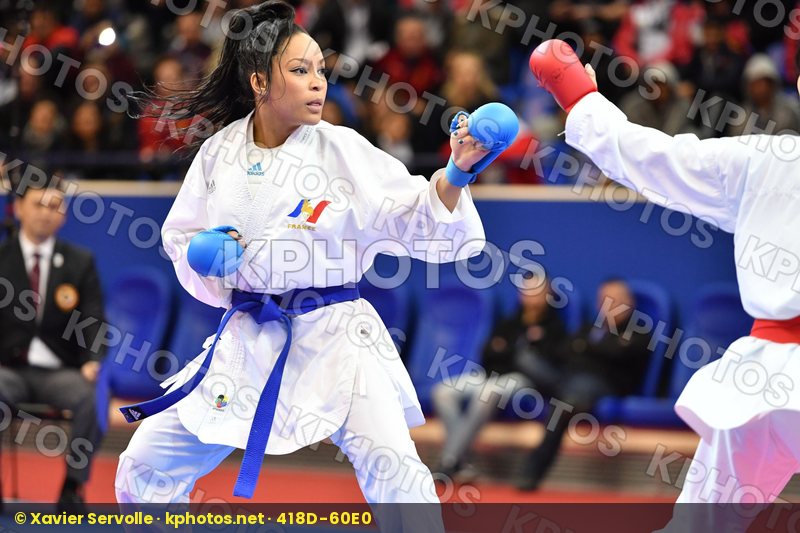 Female kumite -61 kg France Ignace Lucie Japan Someya Mayumi