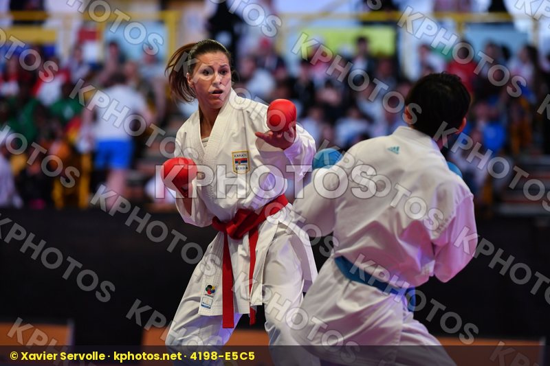 Chinese taipei Female kumite -50 kg Ku Tsui-ping Milivojcevic Je
