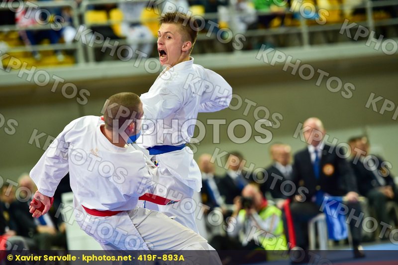 -68 Kg Erdos Martin Hodzic Mario Hungary Junior Kumite Kwon Male