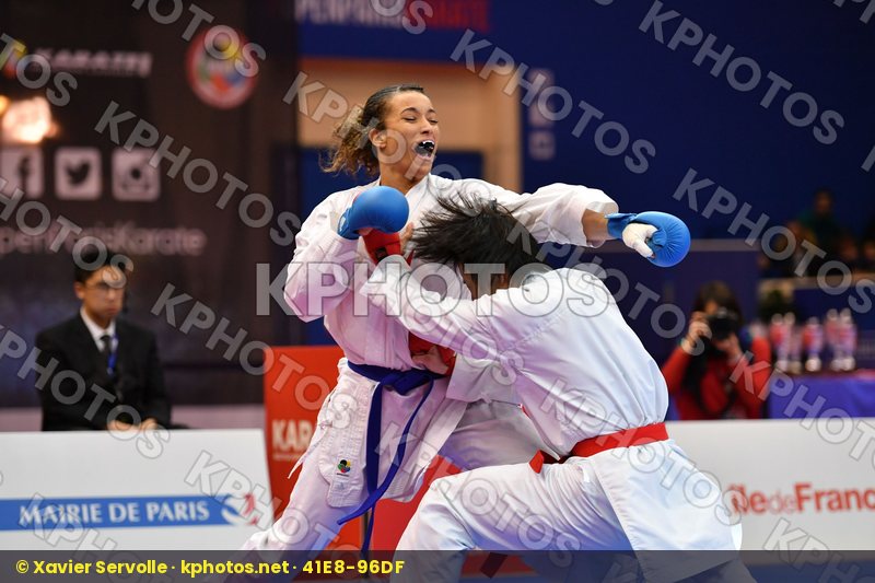 Ait ibrahim Nadege Female kumite 68+ kg France Japan Kawamura Na