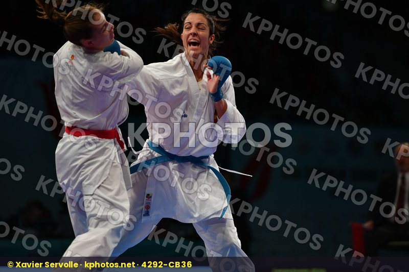 Cvrkota Sanja Female kumite -68 kg Serbia Spain Vizcaino gonzale