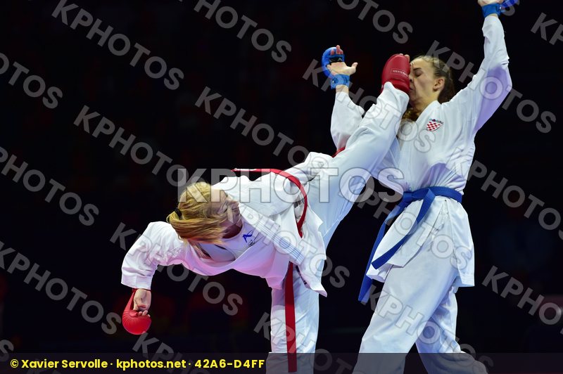 68+ Kg CHATZILIADOU ELENI Croatia Female Greece kumite Martinovi