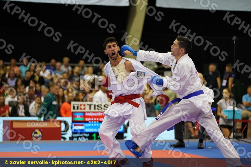 Azerbaijan Berens Geoffrey Farzaliyev Firdosi Male Kumite -60kg Netherlands