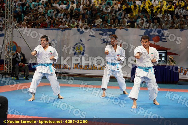 Iran  islamic republic of Male Team kata