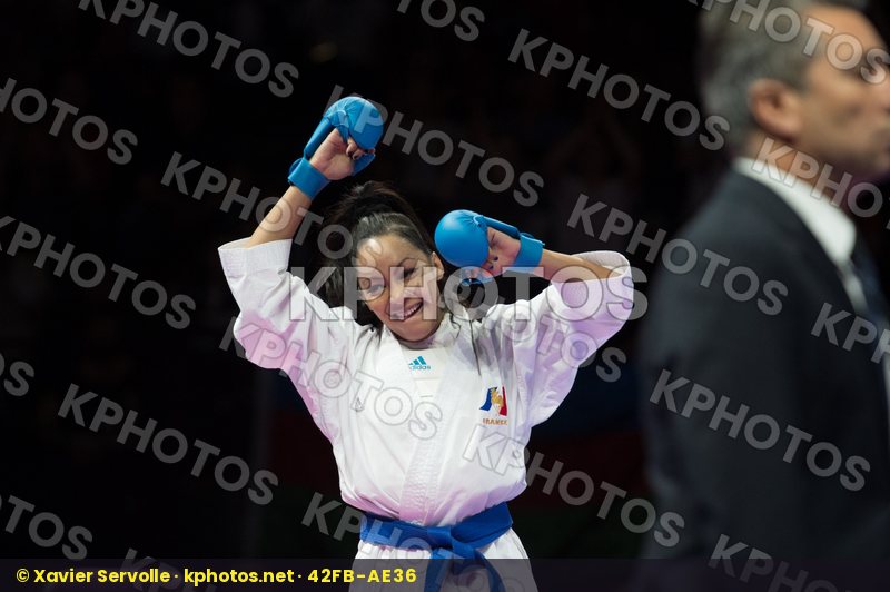 -61 Kg Coban Merve Female final france Ignace Lucie kumite Turke