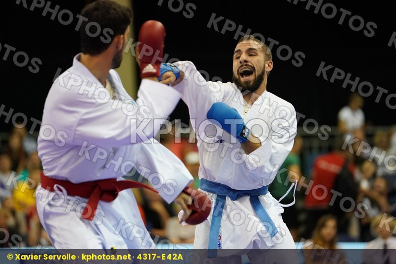 Azerbaijan Farzaliyev Firdosi Gomez Garcia Matias Male Kumite -60kg
