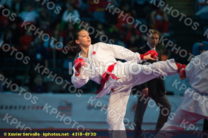 -68 kg bronze match Burucu Hafsa Seyda female kumite Spain Turke