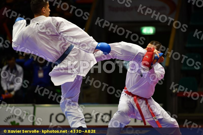 Ameknassi Abdessalam Gomez Matias Male kumite -60 kg Morocco Spa
