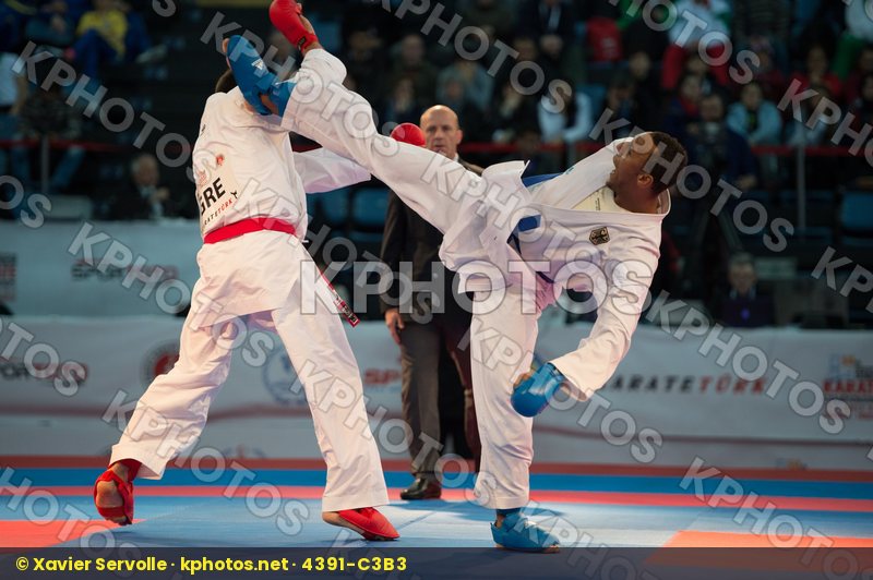 +84 kg bronze match Germany Greece Horne Jonathan kumite male Ma