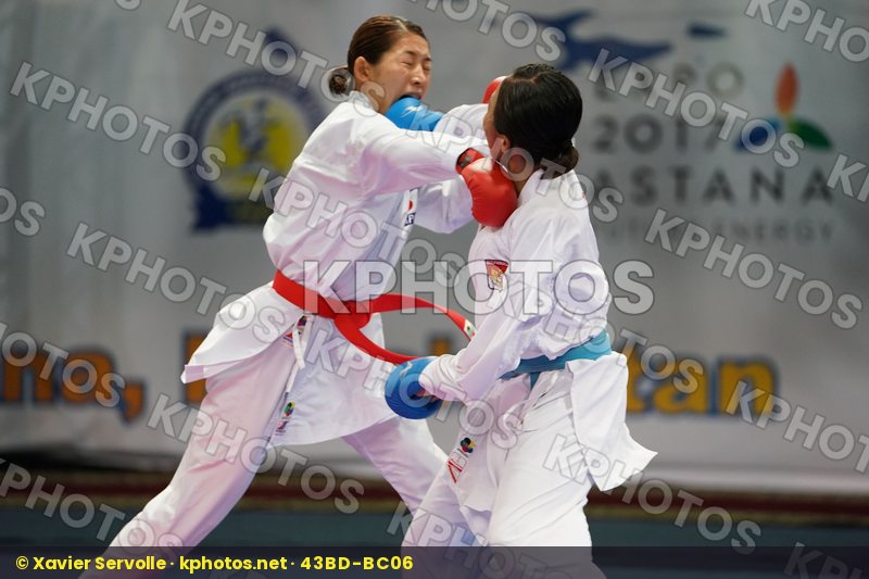 Female kumite -50 kg Indonesia Japan Srunita Sari sukatendel Tad
