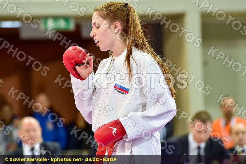 -53 Kg Female Junior Kumite Lazareva Elizaveta Russian Federatio
