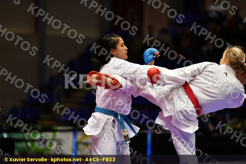 Chegolya Anna Chinese taipei Female kumite -50 kg Gu Shiau-shuan
