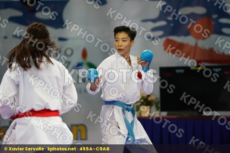 China Choi Wan yu Female kumite -61 kg Hong Kong Yin Xiaoyan