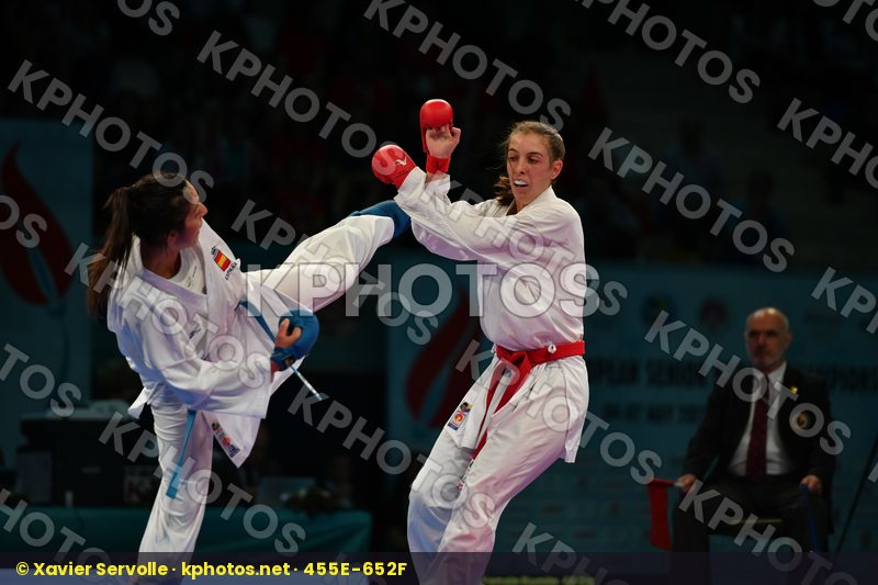 Cvrkota Sanja Female kumite -68 kg Serbia Spain Vizcaino gonzale