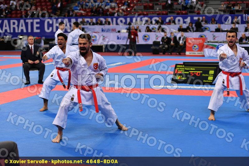 Kanku Sho Turkey U21 kata team male
