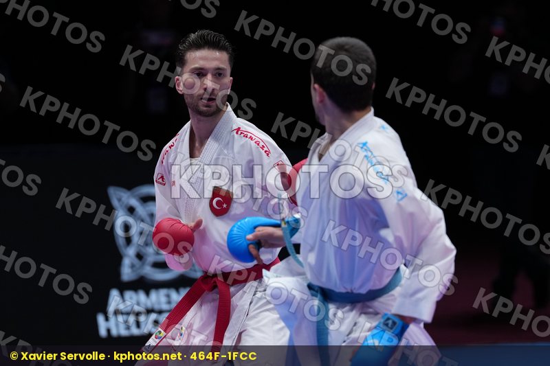 OZER OMER_ABDURRAHIM (TURKIYE) vs OGANNISIAN IURIK (EKF-1) in Male Kumite -67 Kg - Final Bout