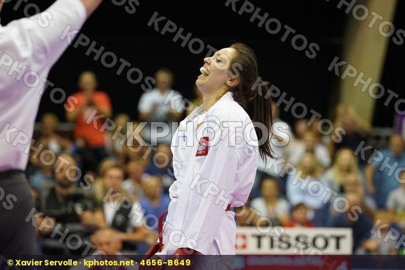 Female Kumite -61kg Gradowska Justyna Poland Slovakia Suchankova Ingrida